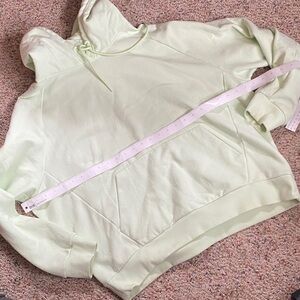 Athleta Light Mint Green Hoodie fleece